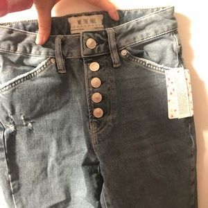 Free People Size 24 Ankle Jeans